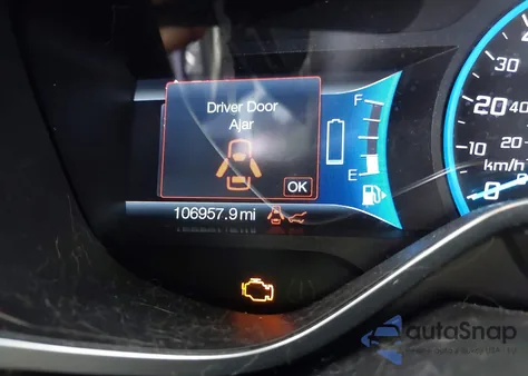 2017 Ford C-Max Energi Titanium z USA, uszkodzony, nr VIN 1FADP5FU0HL102662